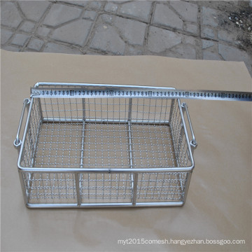 Stainless Steel Storage Basket Used in Kitchen